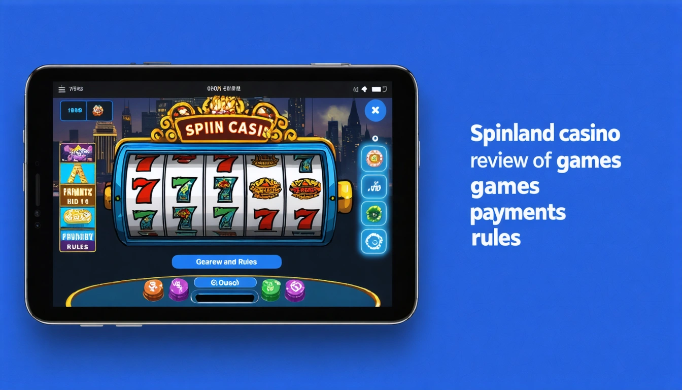 Spinland casino review of games payments and rules