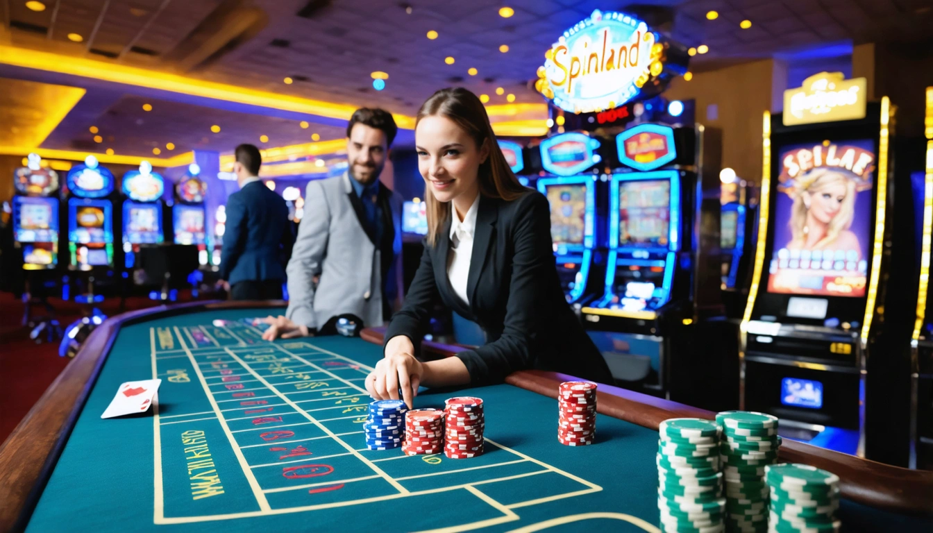 Complete Spinland casino registration and account setup